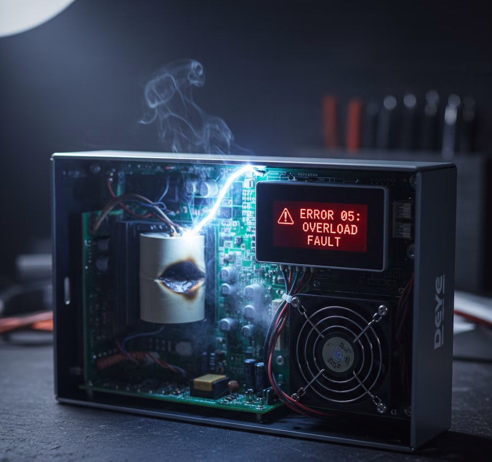 Частые ошибки и проблемы инверторов Must