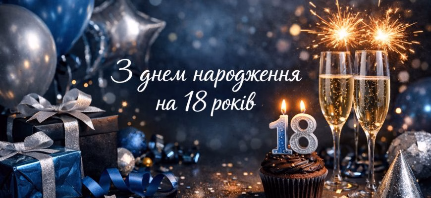 Поздравления с днем рождения на 18 лет – лучшие пожелания к совершеннолетию