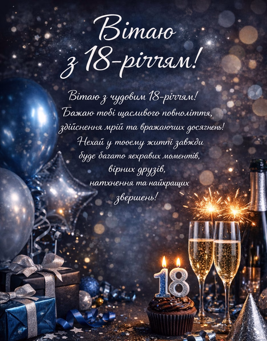 Святкування 18-річчя